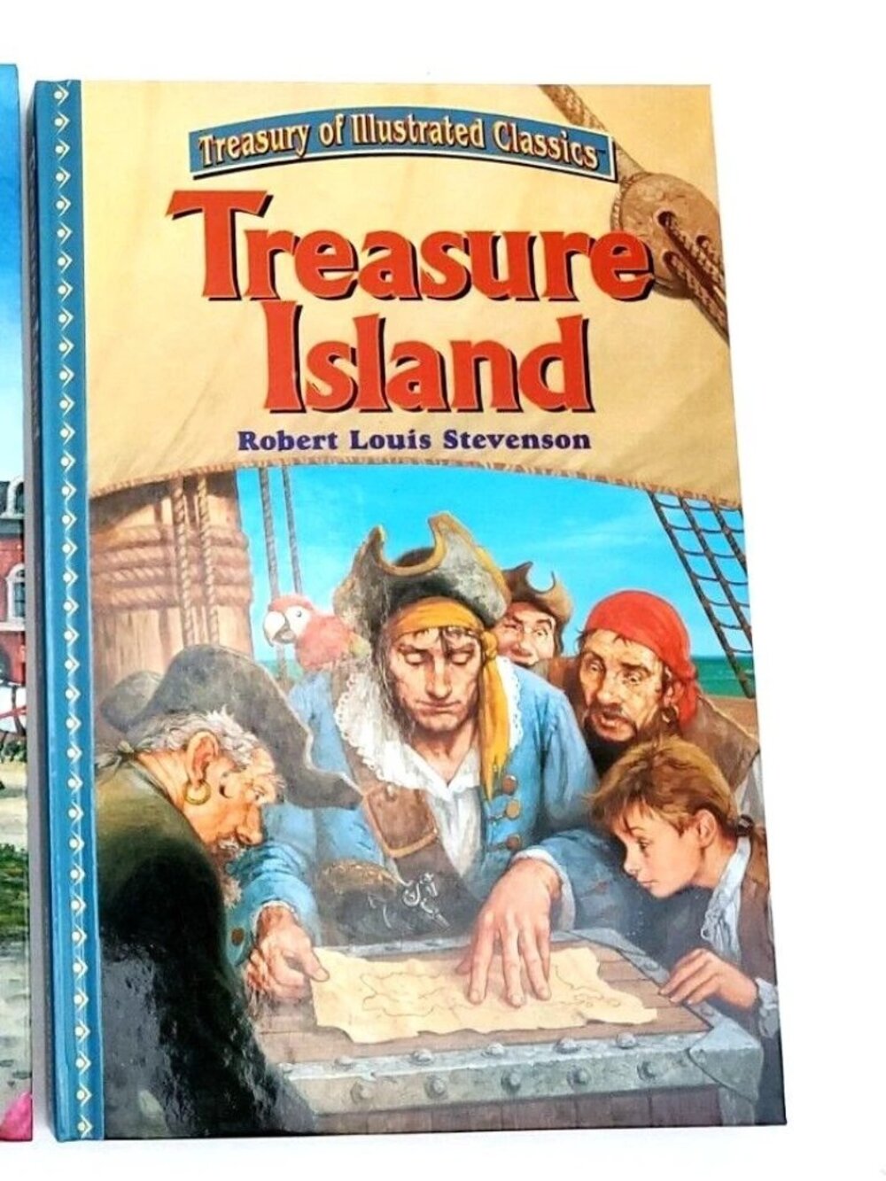 Treasury Of Illustrated Classics Treasure Island by Robert Louis Stevenson HC